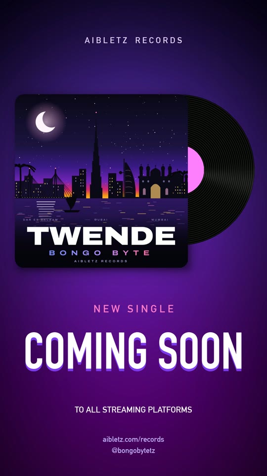 Twende by Bongo Byte, coming soon to all streaming platforms